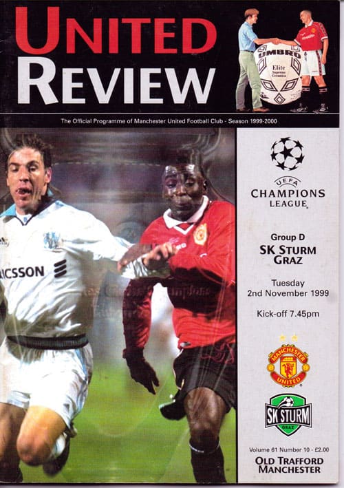 Manchester United FC v SK Sturm Graz